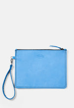 Lade das Bild in den Galerie-Viewer, Liti blaues Nubukleder