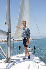 Lade das Bild in den Galerie-Viewer, Wangen Navy Nubuck