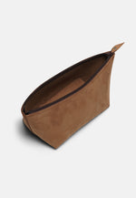 Lade das Bild in den Galerie-Viewer, Schminktasche Sand Nubuk