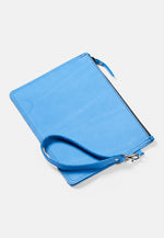 Lade das Bild in den Galerie-Viewer, Liti blaues Nubukleder