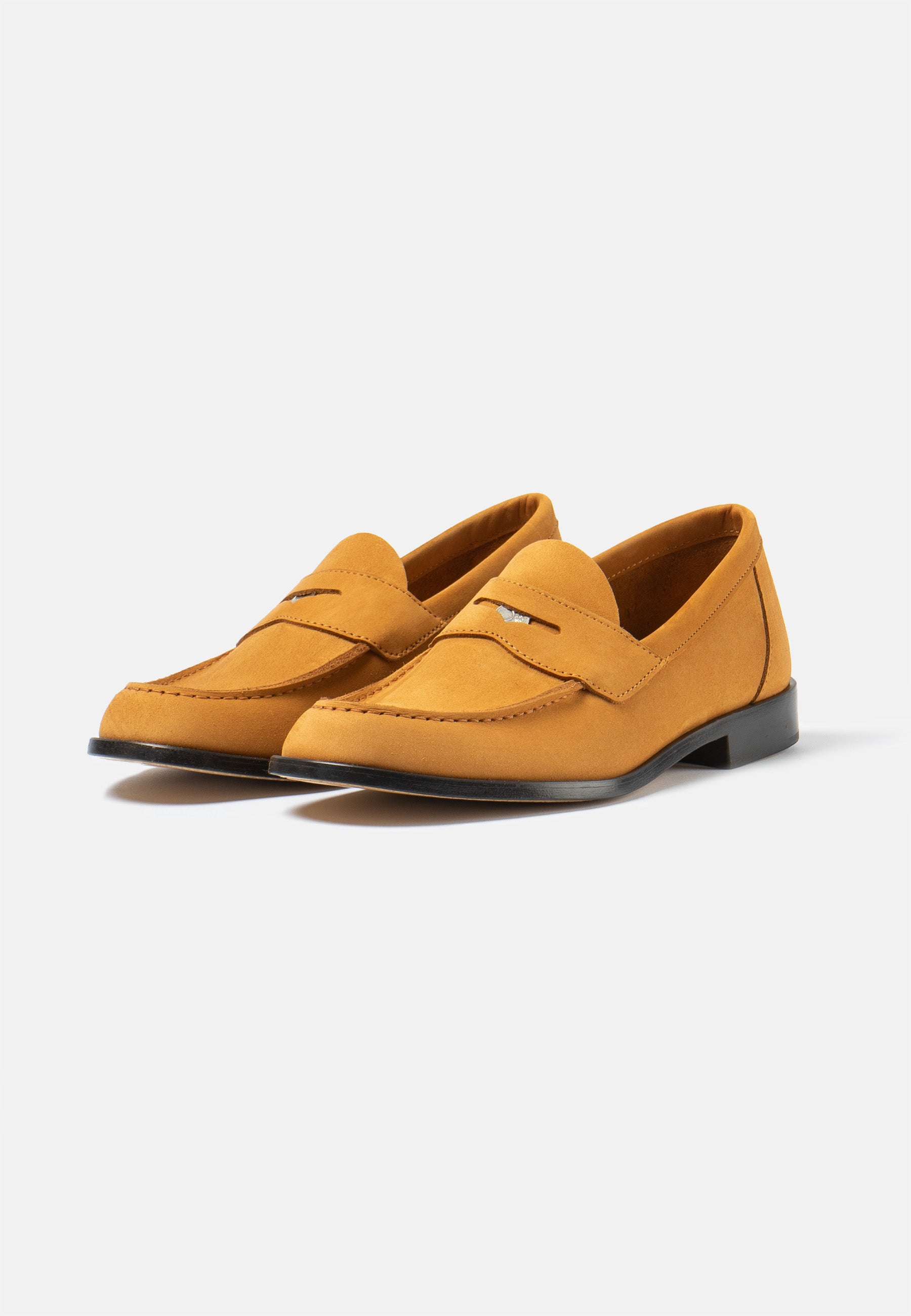 Buxton Ochre Nubuck - The Original Penny Loafer