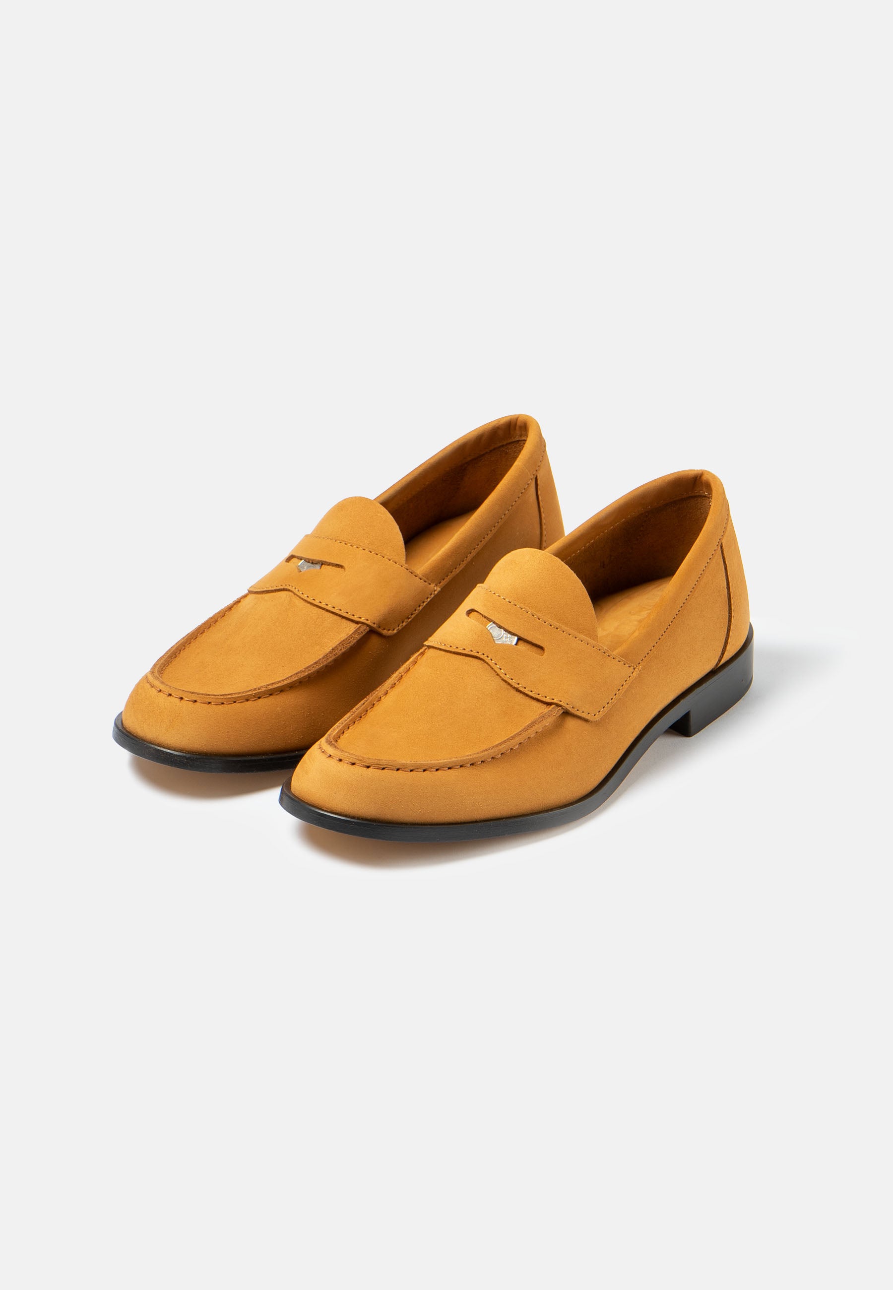 Buxton Ochre Nubuck - The Original Penny Loafer