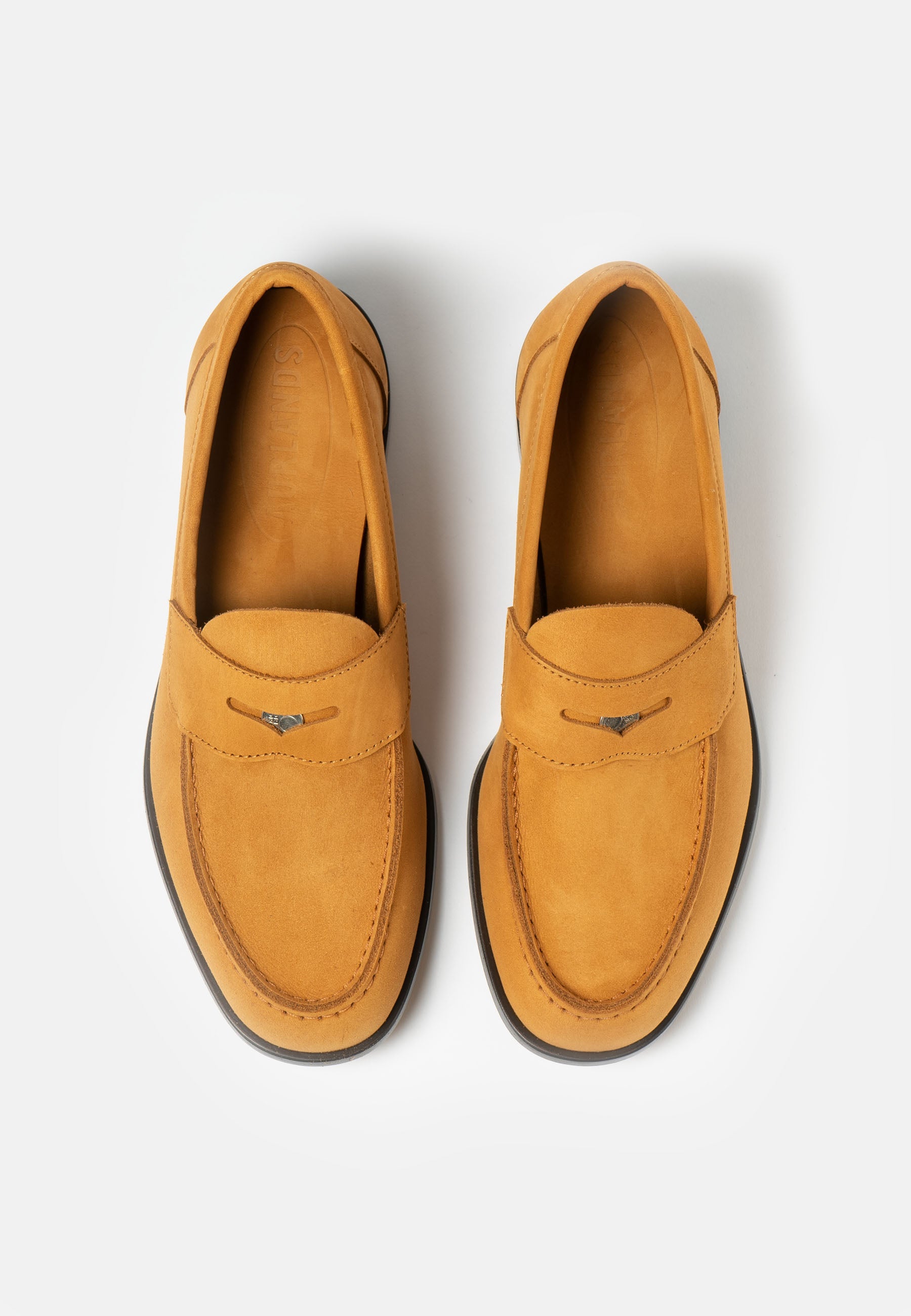 Buxton Ochre Nubuck - The Original Penny Loafer