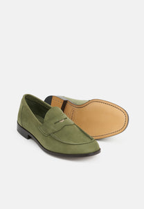 Buxton Forrest Nubuck - The Original Penny Loafer