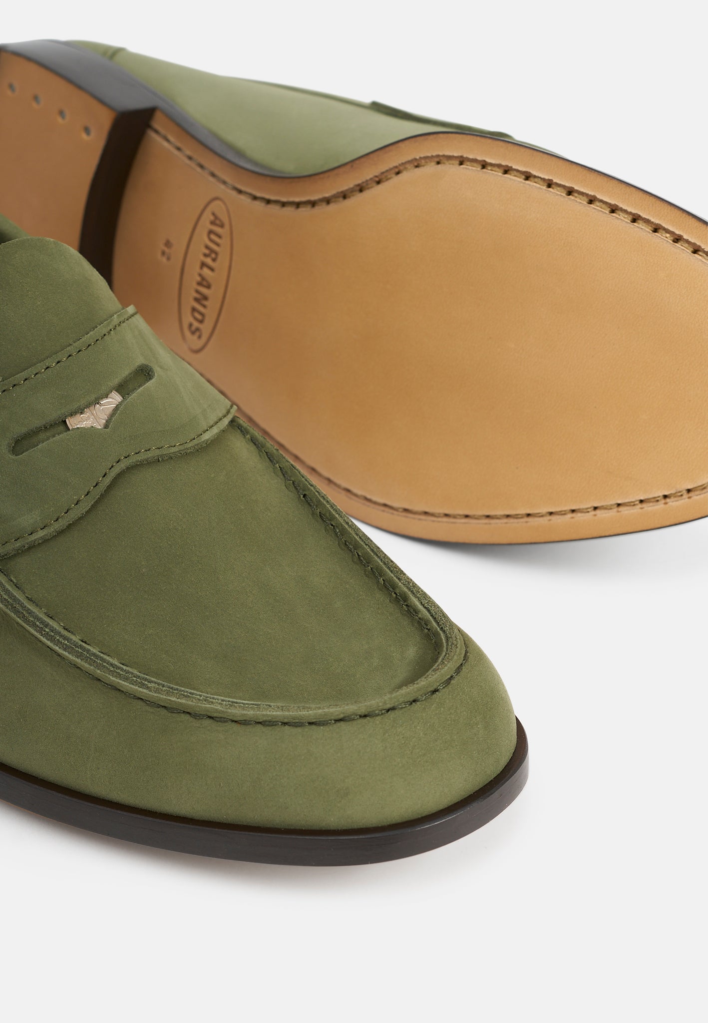 Buxton Forrest Nubuck - The Original Penny Loafer