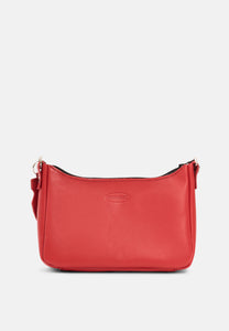 Fin shoulder bag Red