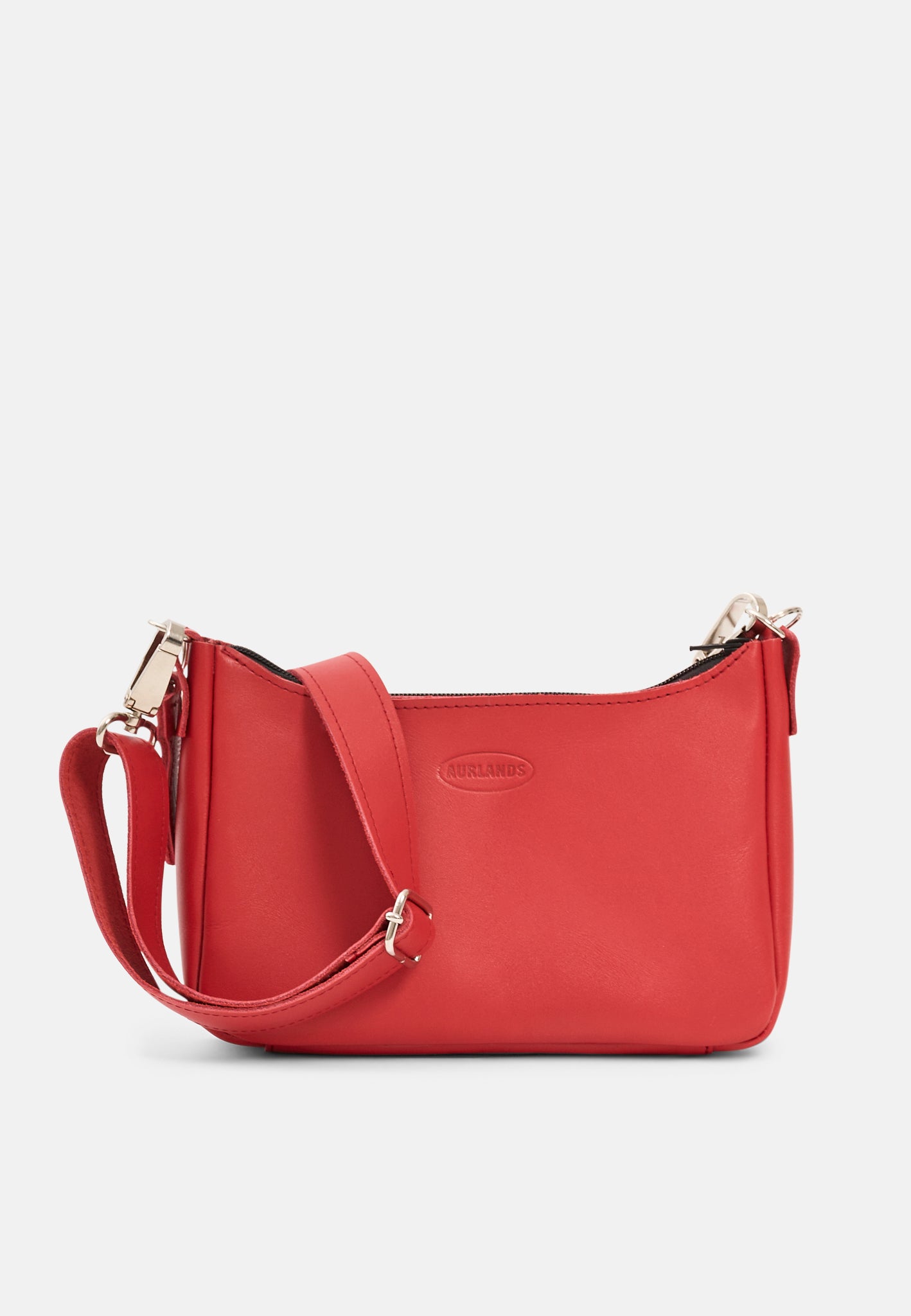 Fin shoulder bag Red