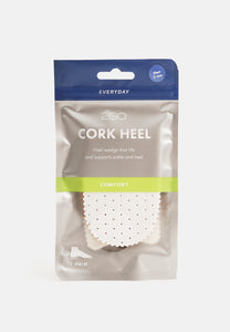 Cork heel