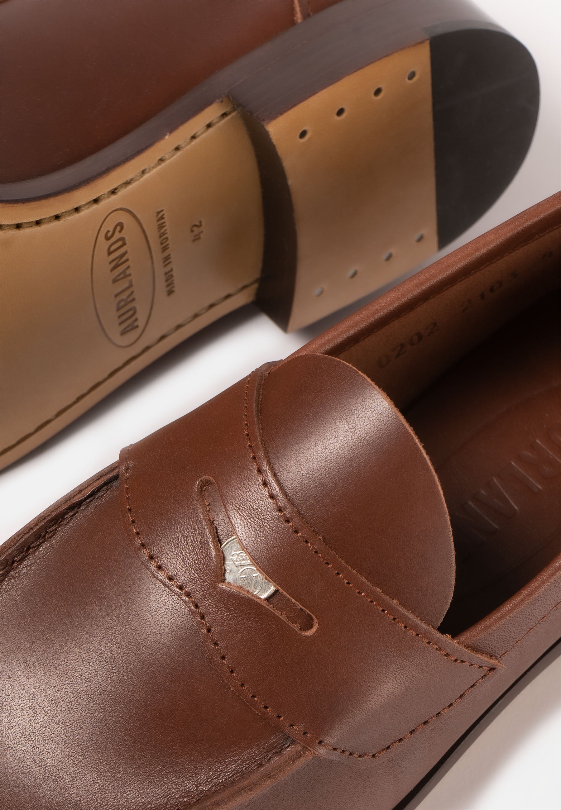 Buxton Oak Nappa - The Original Penny Loafer