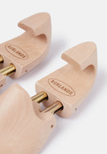Load image into Gallery viewer, Shoe three made of maple wood on the last of our model Buxton
