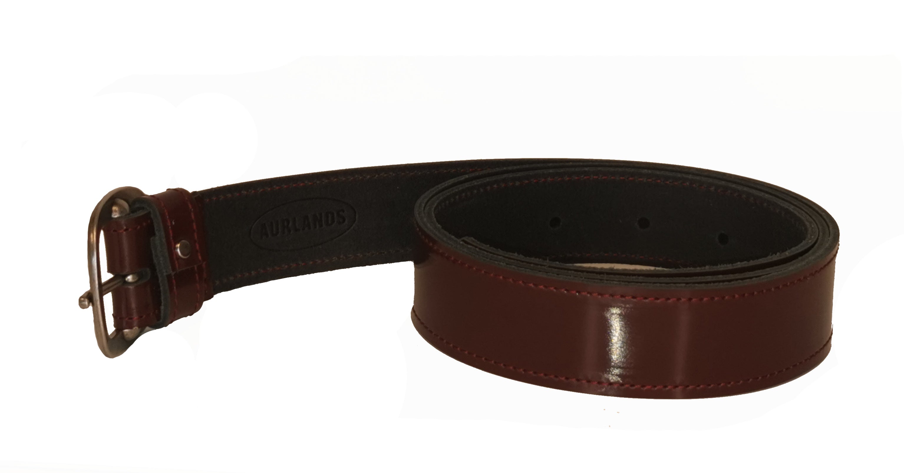 Gürtel, Burgund Lack 3cm breit