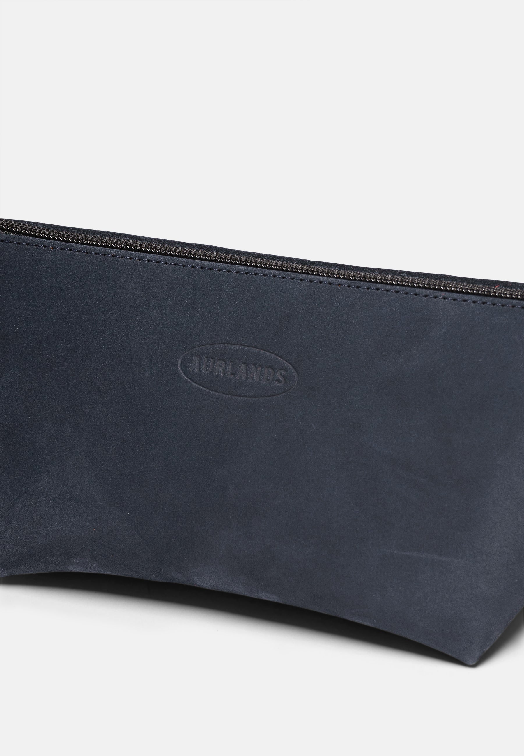Makeup bag Navy Nubuck