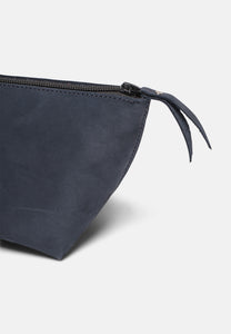 Makeup bag Navy Nubuck