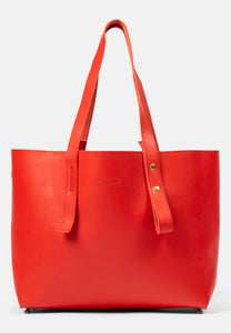 Aurlands Fjell Tote Bag Red