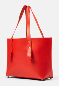 Aurlands Fjell Tote Bag Red