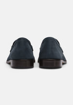 Last inn bildet i Galleri-visningsprogrammet, Bunadsko i Buxton Navy Nubuck med oksidert sølv
