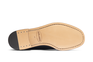 Aurlands Trachtenschuhe fmit Schuhschnalle aus oxidiertem Silber - Original Penny Loafer